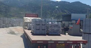 平凉 芝麻白仿形路沿石，直形路沿石