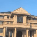 平凉黄金麻别墅外墙干挂石材效果示例