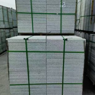 平凉 芝麻白火烧，园林广场市政工程地铺石，1.8~5.0厚均有现货