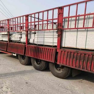 平凉 白麻荔枝面外墙干挂，工厂装车日常