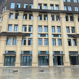 平凉 黄金麻花岗岩荔枝面小区外墙干挂