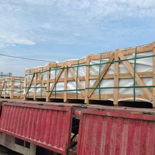 平凉 芝麻白花岗岩地铺石出口专车-泰国游