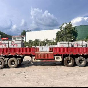 平凉 芝麻灰花岗岩地铺石出货日常