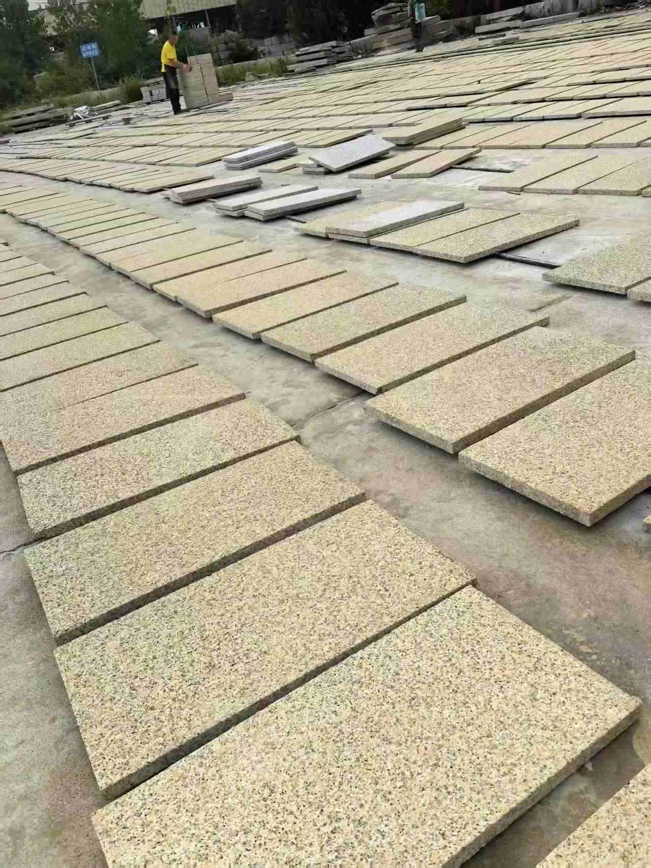 平凉 黄金麻荔枝地铺石面排板