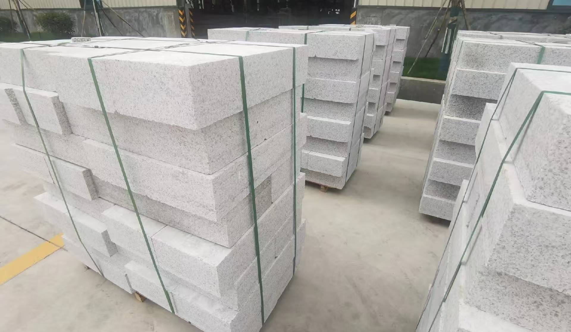 平凉 白麻花岗岩路沿石，立缘石，平缘石，路牙石，道牙石，马路牙子等