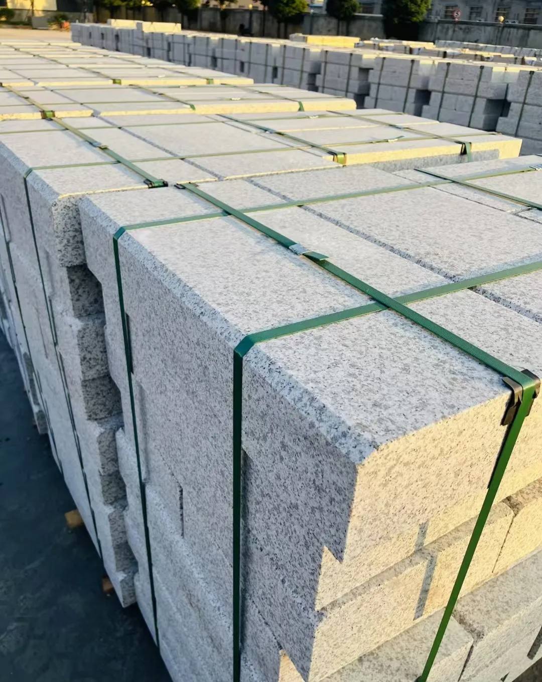 平凉 白麻花岗岩路沿石，马路牙子，路缘石，平石，立缘石等