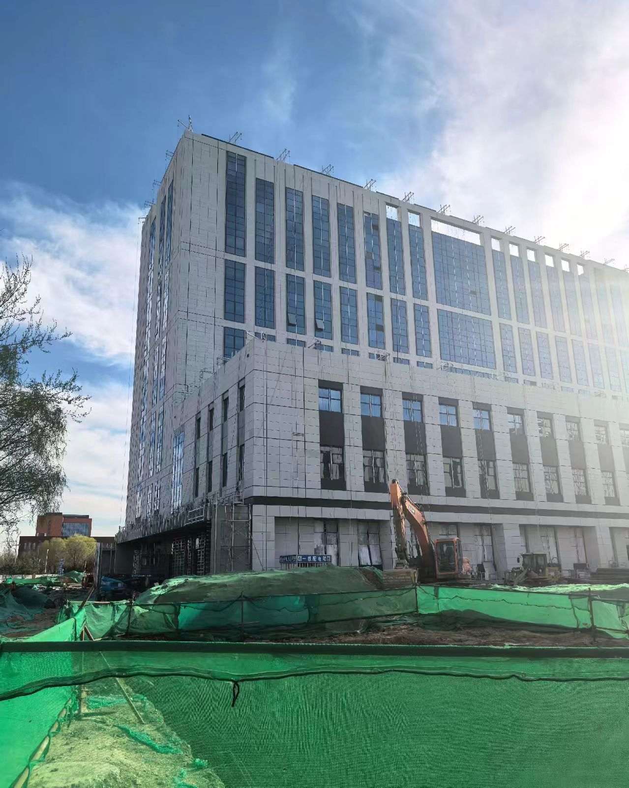 平凉 白麻花岗岩石材外墙干挂